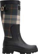Barbour Women's Dena Wellington Boots Black/Ancient Tartan