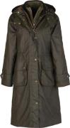 Barbour Women's Barbour Long Cannich Wax Jacket Olive