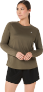 Women's Asics Core Ls Top Dark Olive