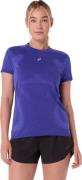 Asics Women's Road Seamless Short Sleeve Top Cobalt Burst/Eggplant