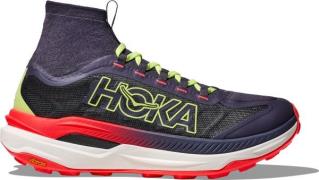 Hoka Men's Tecton X 3 Squid Ink / Neon Flame
