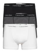 3P Trunk Bokserit White Calvin Klein