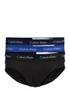 Hip Brief 3Pk Y-sepalus Briefs Alushousut Black Calvin Klein