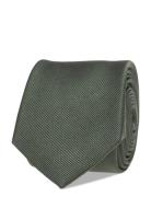 Slim Tie Solmio Kravatti Green Amanda Christensen