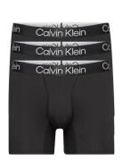 Boxer Brief 3Pk Bokserit Black Calvin Klein