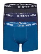 Classic Trunk Clr 3 Pack Bokserit Blue G-Star RAW