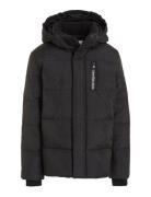 Essential Puffer Jacket Toppatakki Black Calvin Klein