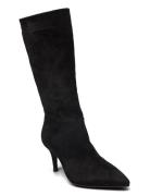 Booties Korkeavartiset Saapikkaat Black Billi Bi