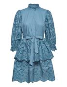 Rosie Emlin Dress Lyhyt Mekko Blue Bruuns Bazaar