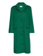Hannah Wool Jacket Outerwear Coats Winter Coats Green Hosbjerg