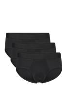 3-Pack Brief Y-sepalus Briefs Alushousut Black Bread & Boxers