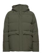 Besseggen Down Jacket Vuorillinen Takki Topattu Takki Khaki Green HOLZ...