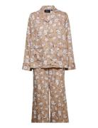 Isabella Lyocell Printed Flower Pajama Set Pyjama Multi/patterned Lexi...