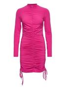 Power Visale Dress Lyhyt Mekko Pink Bzr