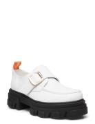 Biaginny Velcro Loafer Loaferit Matalat Kengät White Bianco