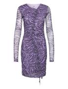 Melabzdraw Dress Lyhyt Mekko Purple Bzr