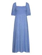 Alaia Printed Dress Maksimekko Juhlamekko Blue Lexington Clothing