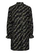 Kalmia Tunic Dress Lyhyt Mekko Black Second Female