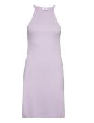 Strap Jersey Dress Lyhyt Mekko Purple Filippa K