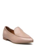 Biatracey Leather Loafer Loaferit Matalat Kengät Pink Bianco