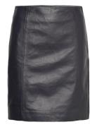 2Nd Electra - Refined Leather Lyhyt Hame Black 2NDDAY
