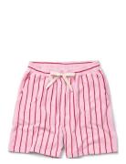 Naram Knitted Shorts Pyjama Pink Bongusta