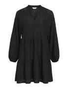 Objfeodora Gia L/S Dress Noos Lyhyt Mekko Black Object
