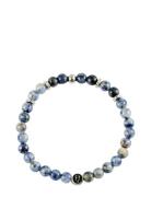 Beads Bracelet 6Mm Rannekoru Korut Blue Edd.