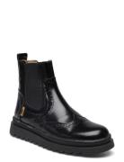 Bisgaard Doris Bootsit Nauhalliset Saapikkaat Black Bisgaard