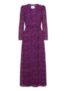 D6Vyana Printed Maxi Dress Maksimekko Juhlamekko Purple Dante6