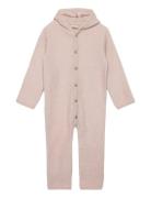 Wool Fleece Suit Ata Jumpsuit Haalari Beige Wheat