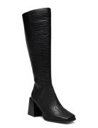 Dukes Boot Korkeavartiset Saapikkaat Black Steve Madden