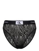High Waist Bikini Alushousut Brief Tangat Black Calvin Klein