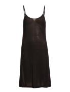 Silk Jersey - Slip Yöpaita Black Lady Avenue