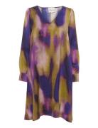 Tamaramw Dress Lyhyt Mekko Purple My Essential Wardrobe