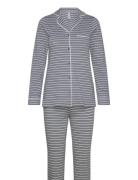 Pyjama Jersey Piping Stripe An Pyjama Blue Lindex
