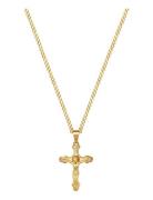 Men's Gold Necklace With Crucifix Pendant Kaulakoru Korut Gold Nialaya