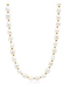 Men's Baroque Pearl Choker Kaulakoru Korut White Nialaya