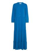 Neell Maxi Dress Ls Maksimekko Juhlamekko Blue Lollys Laundry