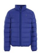 U Essential Light Down Jacket Toppatakki Blue Tommy Hilfiger