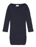 Nbmborbas R Ls Body Bodies Long-sleeved Navy Name It