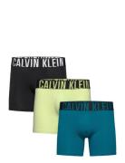 Boxer Brief 3Pk Bokserit Blue Calvin Klein