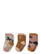 Silas Socks 3-Pack Sukat Multi/patterned Liewood