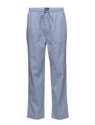 Gingham Cotton Sleep Pant Olohousut Blue Polo Ralph Lauren Underwear