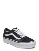 Ua Old Skool Platform Matalavartiset Sneakerit Tennarit Black VANS