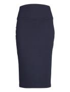 Soft Punto Mix + Match Stretch Skirt Polvipituinen Hame Blue Esprit Co...