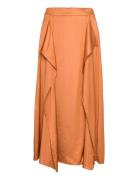 Yulieiw Skirt Polvipituinen Hame Orange InWear