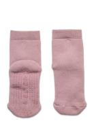 Cotton Socks - Anti-Slip Jarrusukat Pink Melton