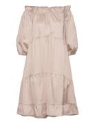 Objroxanna 3/4 Long Dress Ec Pa Polvipituinen Mekko Pink Object