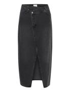Mwlouis Wrap 123 Skirt Polvipituinen Hame Black My Essential Wardrobe